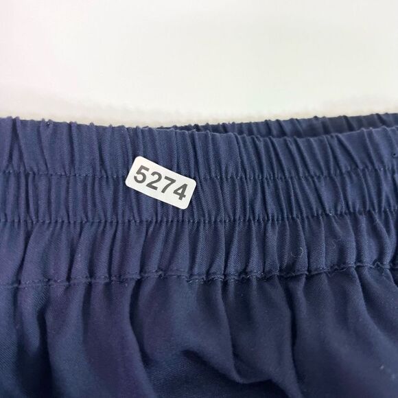 Saba High-low Skirt Women's 8 Navy Blue Viscose Pull On Elastic Waistband - Picture 9 of 9